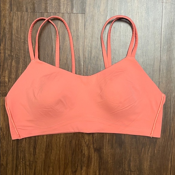 Lululemon Like A Cloud Sports Bra Raspberry Cream 6 - Picture 4 of 9